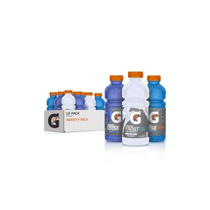 Gatorade Original Thirst Quencher Fierce Variety Pack, 20 Oz, Pack