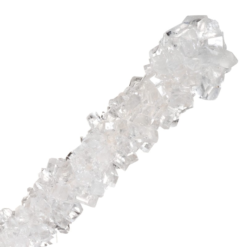 White Rock Candy Sugar Sticks - Original Sugar Flavored -
