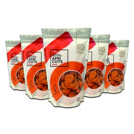 Arashan Apricots – Delicious Dried Apricot Fruit, MOST Delectable Dry Apricot In The World! Grown In The Ferghana Valley In Kyrgyzstan – Apricots Dried | Sundried, Pitted, No Sugar Added (5 LB)