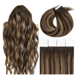Lacer Extensiones Cabello Natural 50gr 14in Marrón Oscuro A Marrón