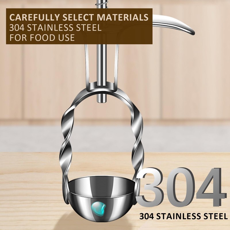 VolksRose Cherry Pitter Tool, Multi Stoner Fruit Remover with Stainless
