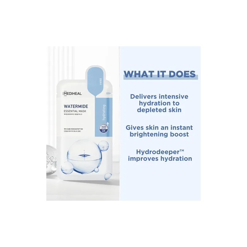 Mediheal La Mejor Mascarilla Coreana Watermide Essential Fa
