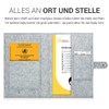 kwmobile Cover for the German Medical Examination Record, Made of