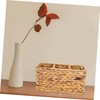 ULTECHNOVO Multi Grid Woven Storage Basket Organizer for Bathroom Home