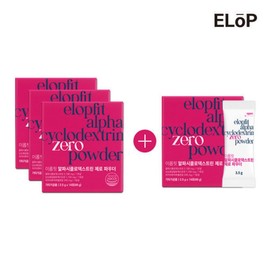 Irop Alpha Cyclodextrin Zero Powder Alpha CD 14 sachets / 이롭 알파시클로덱스트린 제로 파우더 알파CD 14포 X 3+1박스