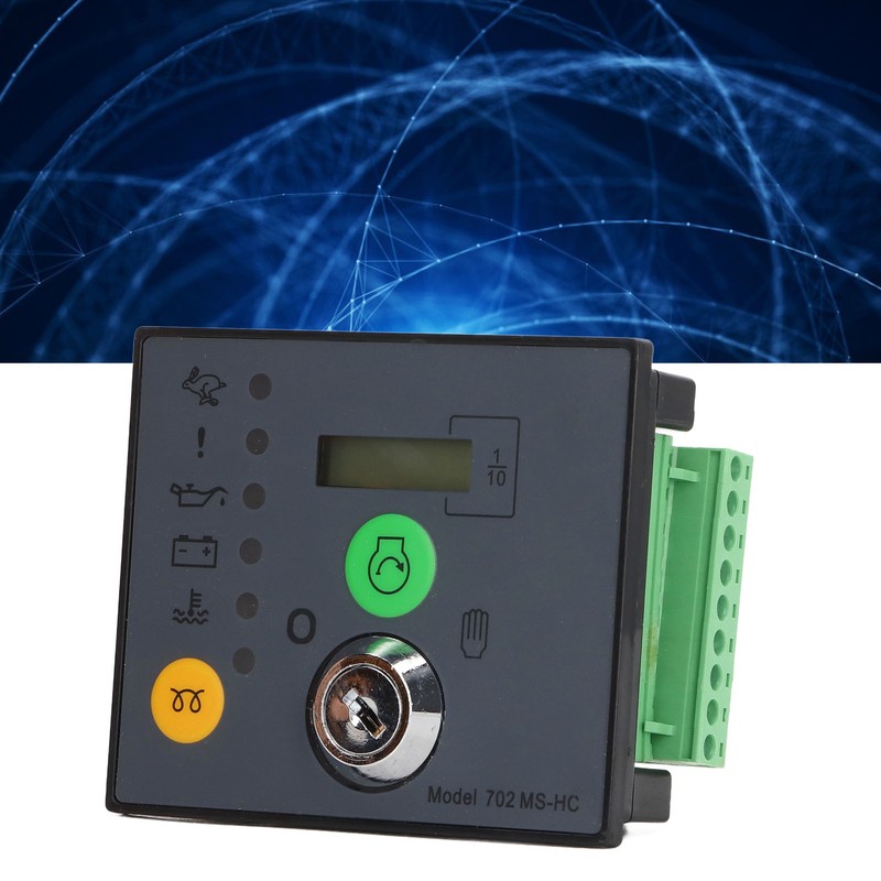 Manual Start Generator Controller Automatic Control Module 8~35V Genset Key