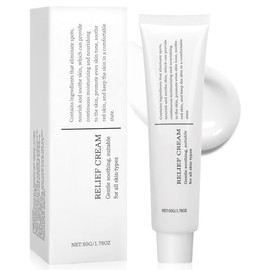 345 Relief Cream，345 Humectante Calmante Reparador De La Barrera Facial，Humectante, Calmante Y Reparadora De Barrera, Apto Para Todo Tipo De Piels