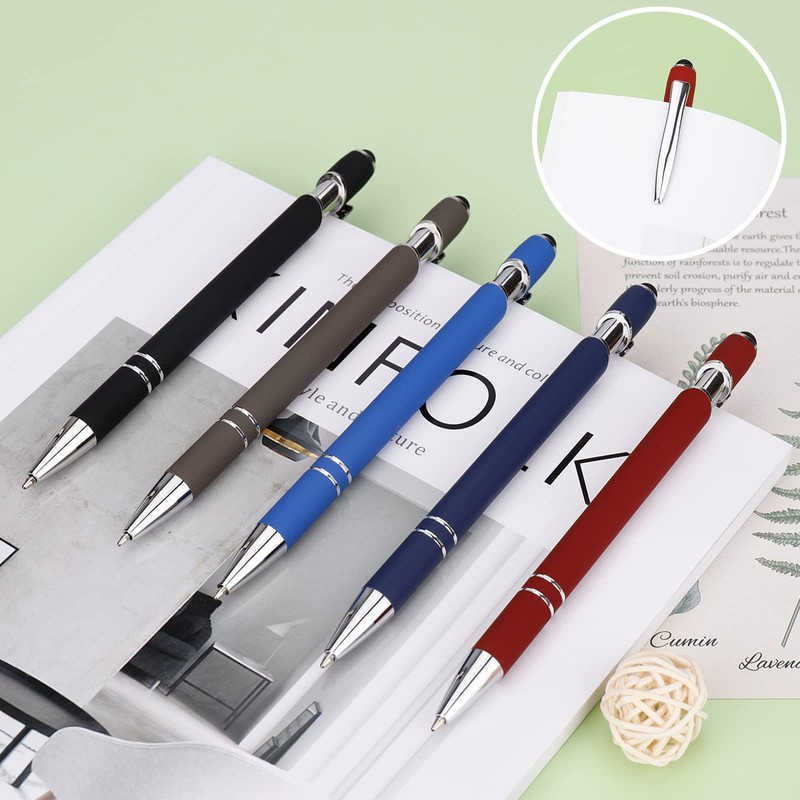 ENLACE Ballpoint Pen, High-Quality Ergonomic Ballpoint Pen, Pack of 5,