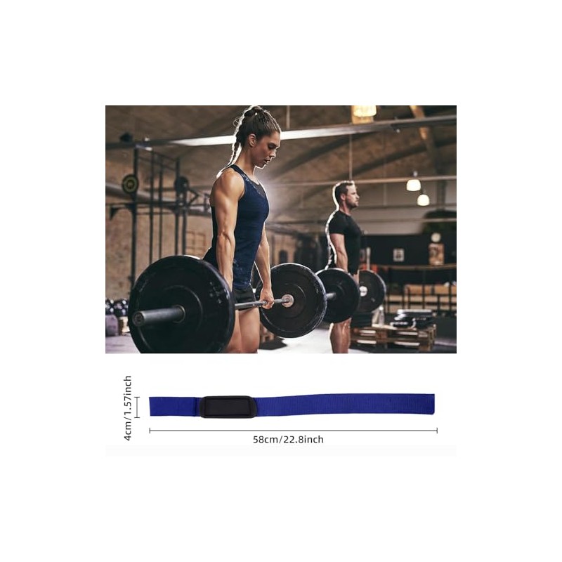 Yostyle Straps para Gym,Correas Levantamiento de Pesas, Muñequeras Gym con