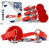 1 x 2-Piece Lashing Strap with Clamping Lock for Airline