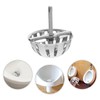 OUNONA 3Pcs Urinal Strainer, Urinal Funnel Cover, Filter Urinal Accessory,