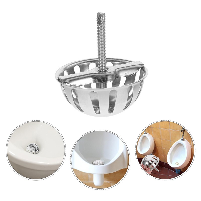 OUNONA 3Pcs Urinal Strainer, Urinal Funnel Cover, Filter Urinal Accessory,