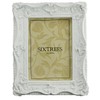 Chelsea Swept White Photo Frame 5x7