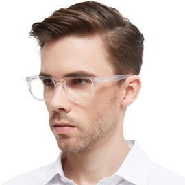 OCCI CHIARI Mens Reading Glasses 2.0x Awesome Comfort Readers Ultralight Full Frame(1.0 1.25 1.5 1.75 2.0 2.25 2.5 2.75 3.0 3.5 4.0 5.0 6.0)