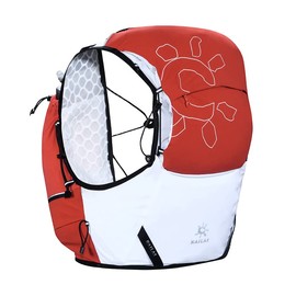KAILAS AIR 13L Running Vest Hydration Backpack Hydration Vest Water Backpack Lightweight with Two TPU Water Bladders for Women Men Trail Cycling Hiking White/RED S