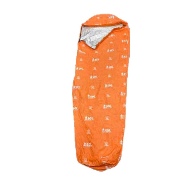 【日本正規品】SOL New Escape Vivi Orange Breathable Sleeping Bag Disaster Relief