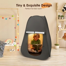 Sensory Tent, Calm Down Tent For Children To Play and Relax, Sensory Corner, Pop Up Den for Kids, Foldable Black Out Sensory Tent for Autistic Children, Helps With Autism, SPD, Anxiety & Improve Focus