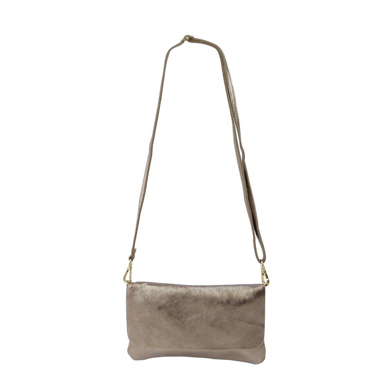 SH Leder Real Leather Shoulder Bag, Clutch Bag, Small Evening