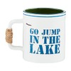 Mud Pie Go Lake Oar Handle Mug, 20 oz