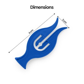 Tulip Cloth Pegs For Washing Line - 50 Pcs Soft Grip Clothes Pegs - Heavy Duty Laundry Pegs Strong - Plastic Beach Towel Clip - Food Photo Clothes Clips (Pack of - 50)