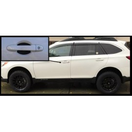 Cupeez Carbon Fiber Door Handle Scratch Protector Guard Trim Fits Subaru Outback 4 Pack