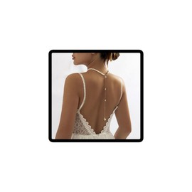 Caiguoer Punk Necklace Imitation Pearl Choker Beaded Necklace Accessories for Women and Girls