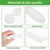 TLDBATICE 6 Flaconi da viaggio 30ml/50ml a prova di perdite,