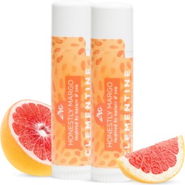 Honestly Margo Aromatherapy Balm Stick (Grapefruit Citrus Clementine) – Organic Citrus Essential Oil Lip Balm for Women’s Self Care – Mess-Free, Portable Design with Natural Pure Citrus Aroma