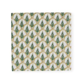 Deco Christmas Gold Cocktail Napkins - 20 Per Package