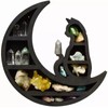 Wooden Gothic Crystal Display Décor Shelf Essentials Storage - Style: