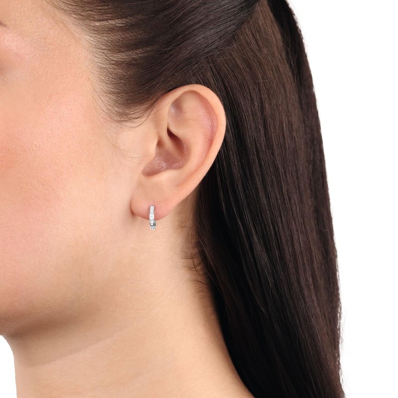 Amor Earrings Silver 925 Zirconium Oxide 381734