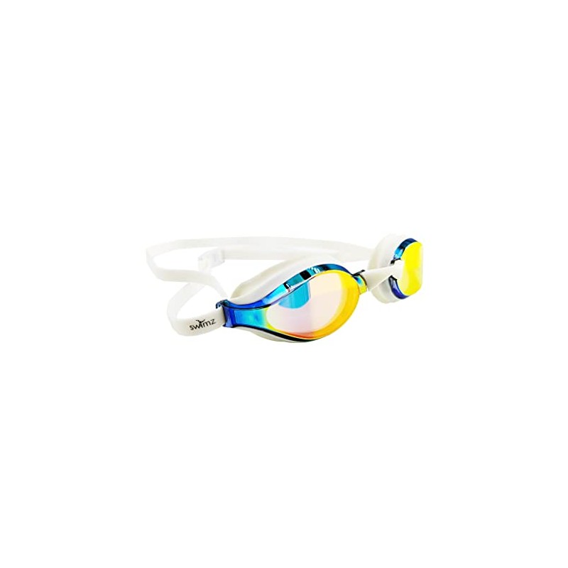 Swimz Vortex Mirrored Swimming Goggle - Low profile training &