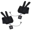QANYEGN Heated Glove Liner, Electric Glove Pad, 5 Finger Glove
