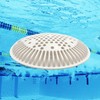 WG1048E White Pool Main Drain Cover Replacement Compatible with WG1048E
