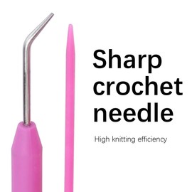 Lybunair Circle Round Knitting Looms Set Craft Kit with Hook Needle and Pompom Scarf Maker Tool