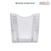 Deflecto Smoke Portrait A4 Wall Mounted Document Holder - A4