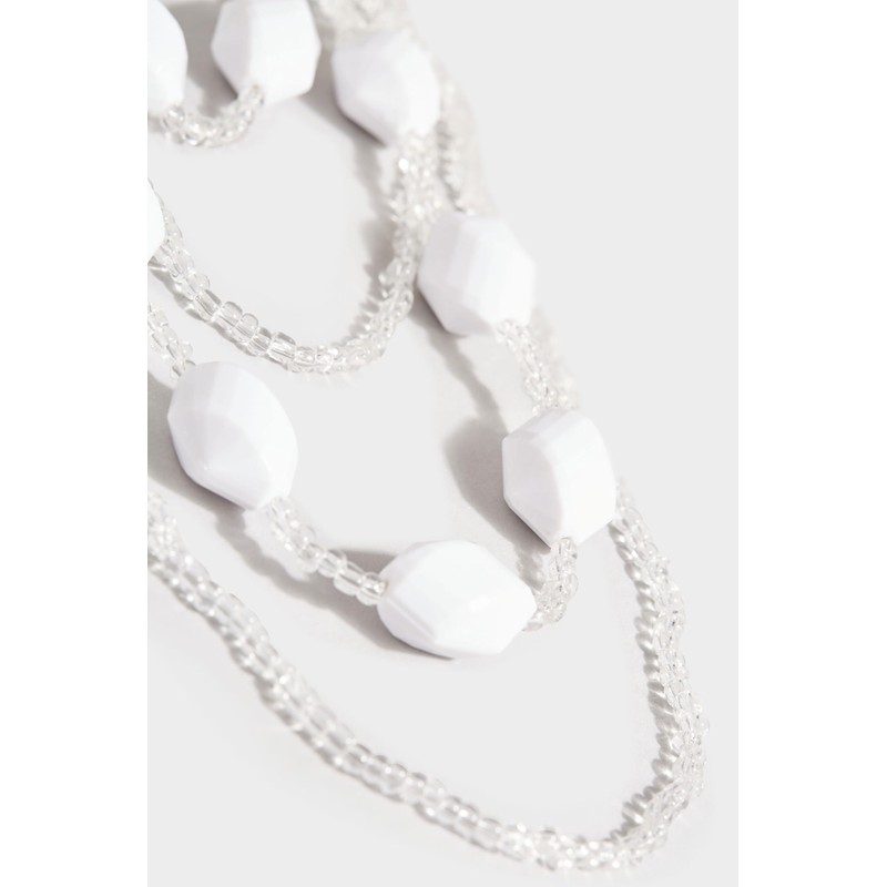 Yours - Beaded Layered Necklace - Women's - Plus Size