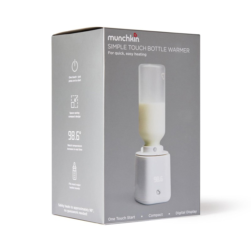 Munchkin Simple Touch Baby Bottle Warmer with Digital Temperature Display