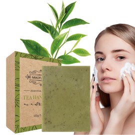 Tea Tree Oil Soap For Women - Natural Soap With Olive Essential Oil - Nourishing & Smoothing Soap Bar - Body Soap Bars, Face Soap & Hand Soap - Handmade Soap for All Skin Types