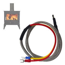 812-0210 Thermocouple Replacement,Compatible with Quadrafire 800 1000 1100i Insert,1200 Freestanding & 1200i Insert Pellet Stove,Fits Quadra Fire 800 1000 1100i 1200 1200i Stoves,Thermocouple Parts