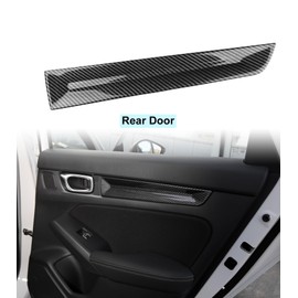 Thenice for 11th Gen Civic Interior Door Panels Cover Trims Decoration Accessories Compatible with Honda Civic Sedan 2025 2024 2023 2022 -Without Ambience Lamp