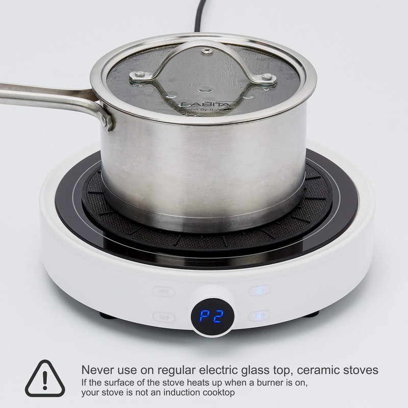 Lazy K Induction Cooktop Mat - Silicone Fiberglass Scratch Protector