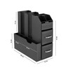 Baroni Home Coffee Station Nespresso Coffee Holder Professional, 11 Compartments,