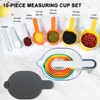 Recogwood 10 Pieces Measuring Jug Set, Stackable Measuring Cups and