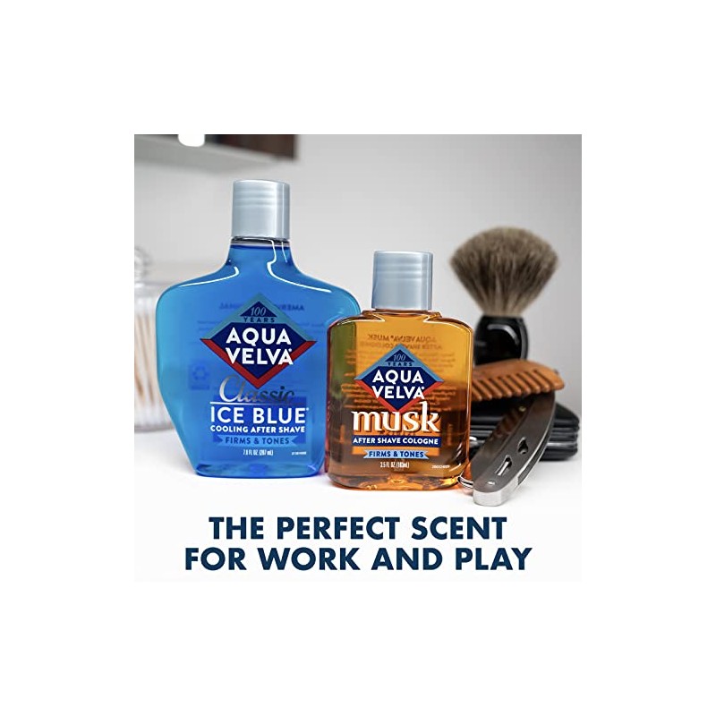 Aqua Velva After Shave, Musk, 3.5 Ounce