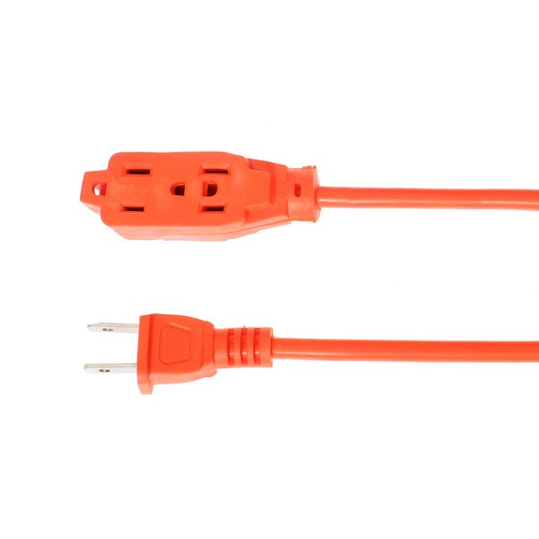 iGOTO ER13-10NA Extension Uso Rudo, color Naranja, 10 m