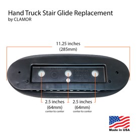 Stair Climber Hand Truck Glide Belt Assembly Replacement - 2 Pack
