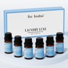 Laundry Fragrance Oil Set, Long-Lasting Scent for Dryer Balls 10ml