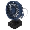 Lithium Battery Fan Cordless 2 Speeds Adjustable Angle Portable 21V