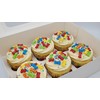NCS Bone Shaped Edible Sprinkles – Red, Orange, Yellow, Green